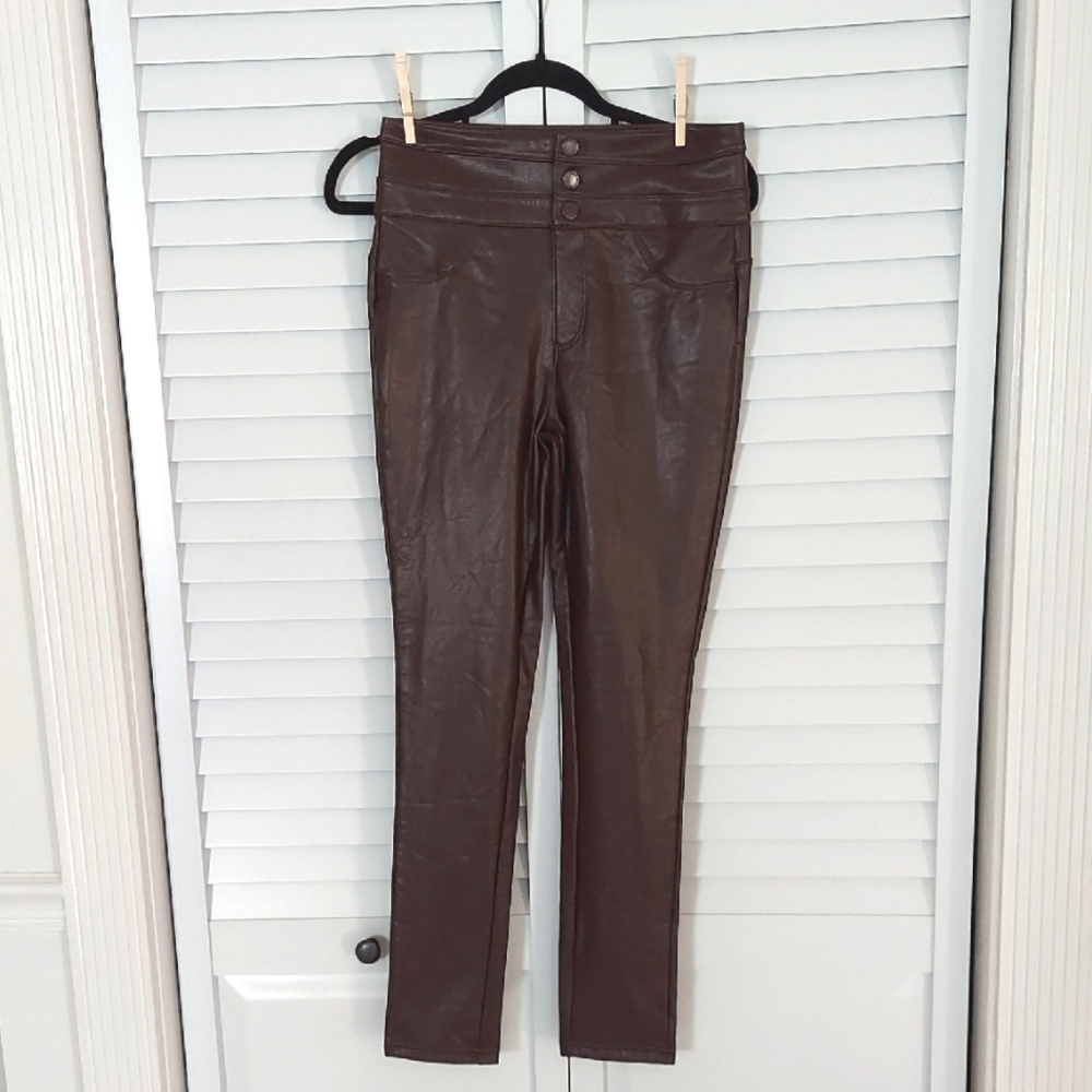 Boom Boom Jeans Brown Skinny Pants